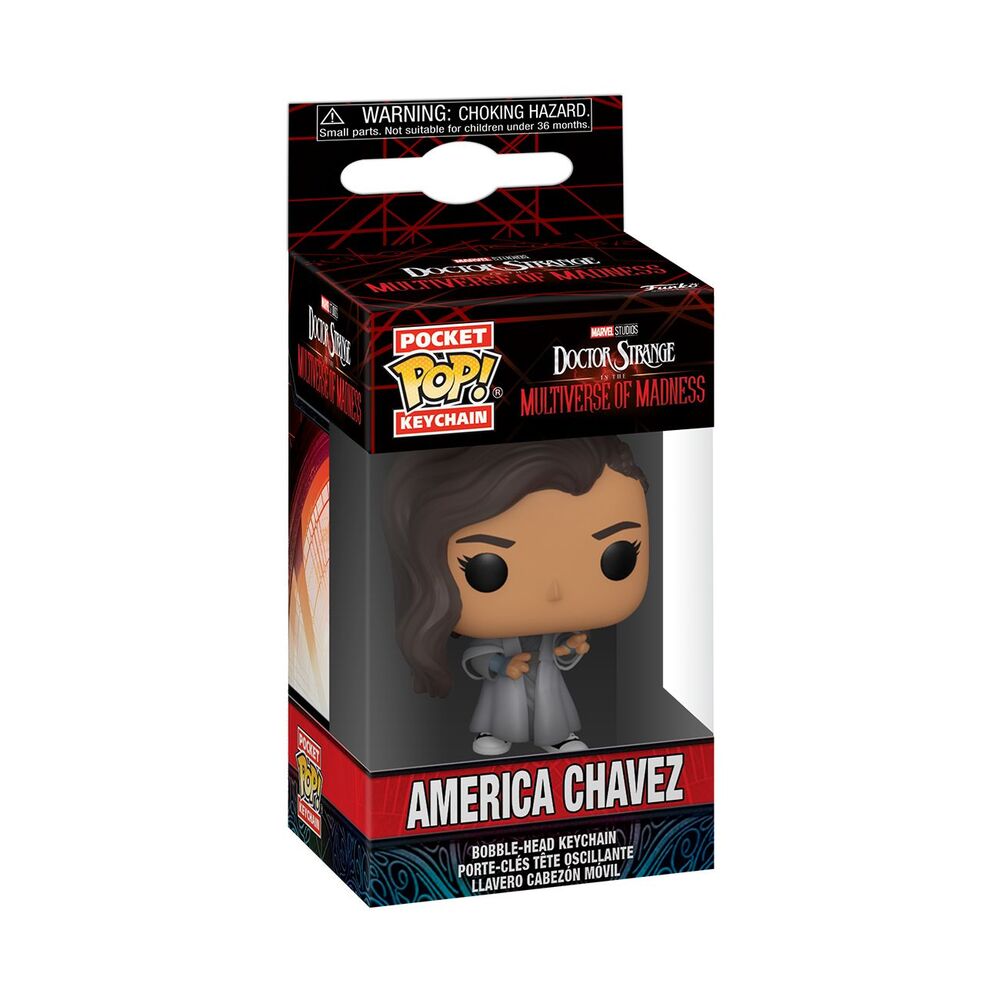 Funko Pocket Pop! Keychain Marvel Doctor Strange America Chavez Figure